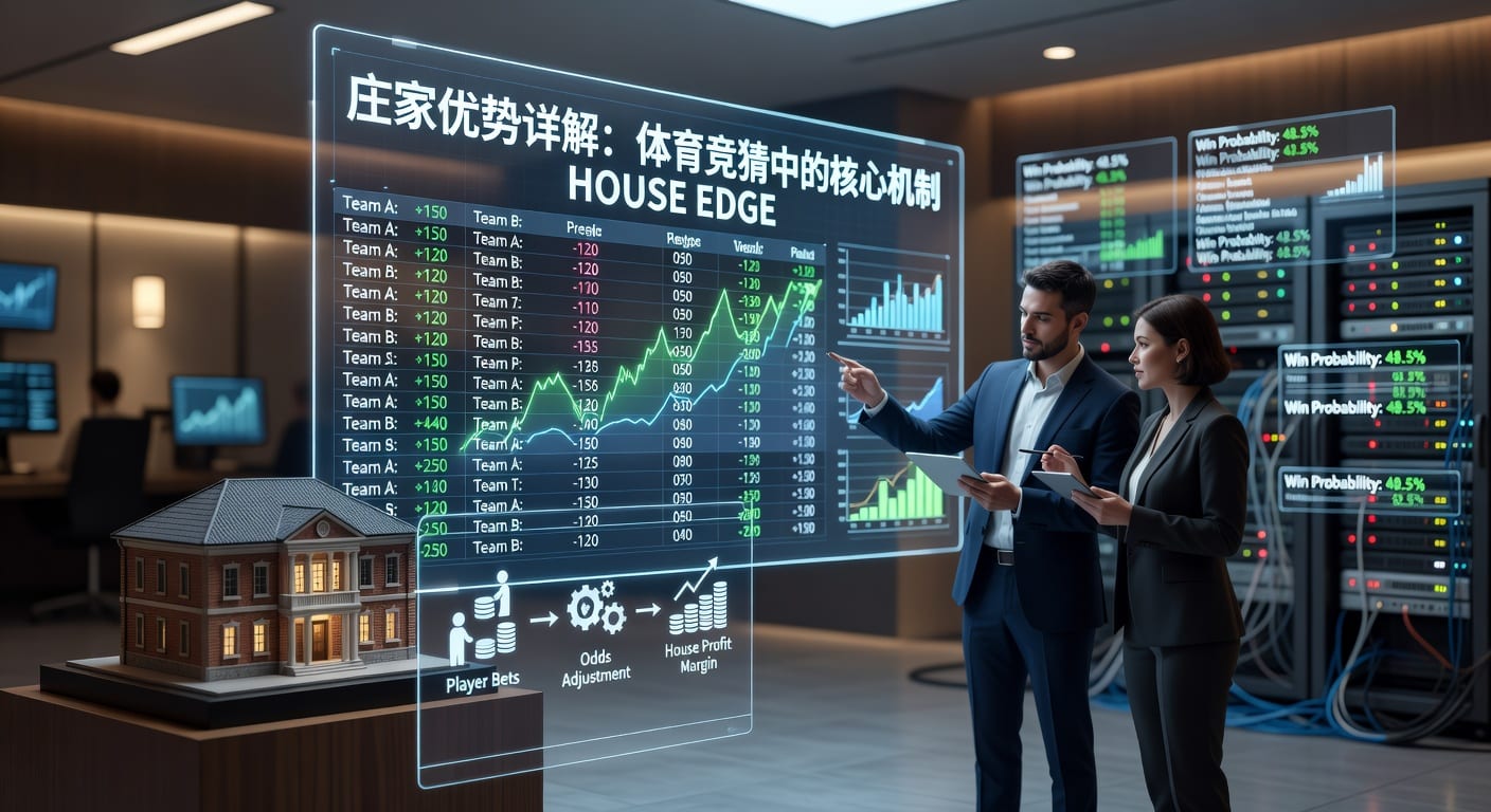 庄家优势详解：体育博彩house edge影响与计算
