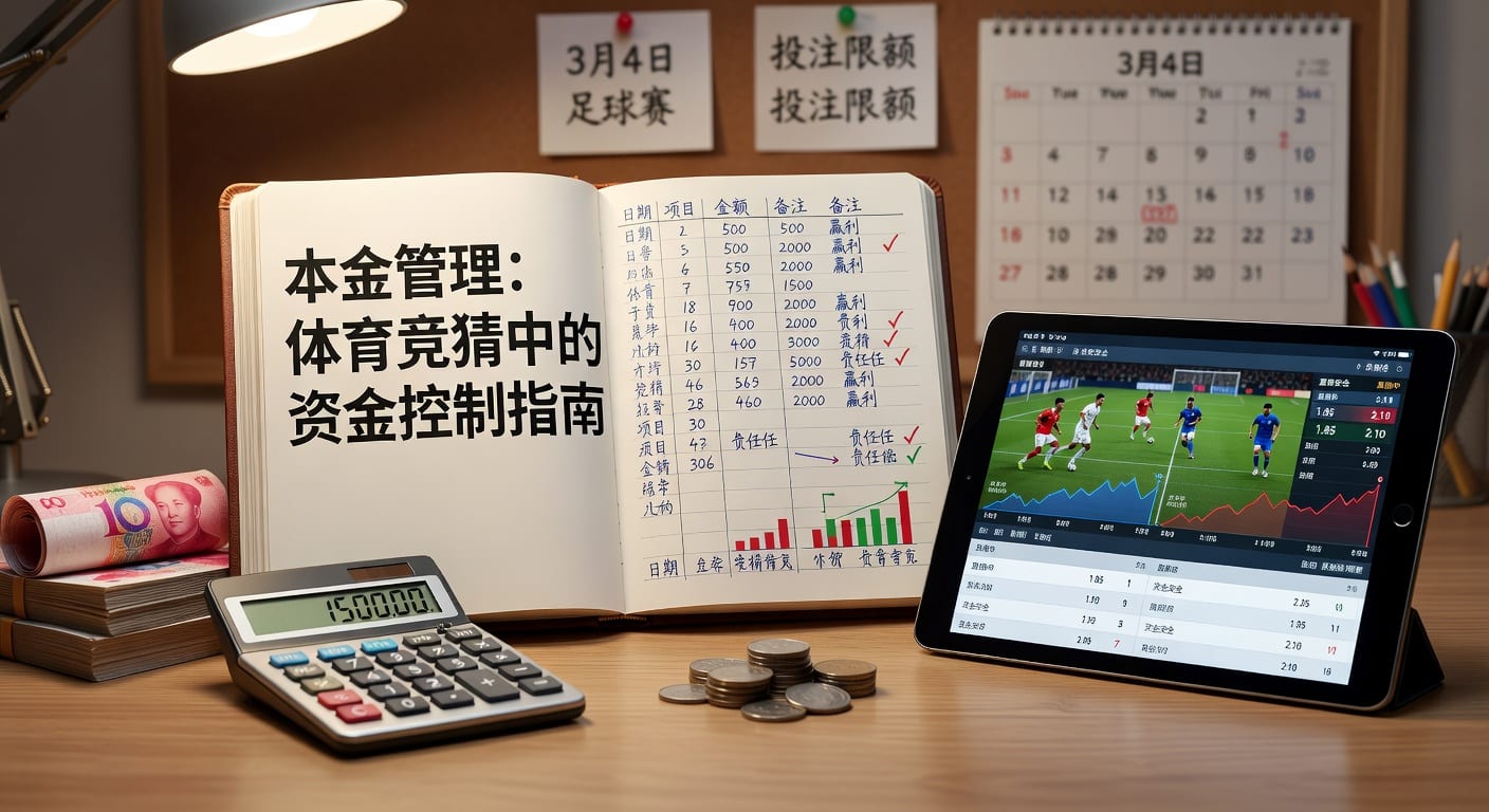 本金管理：体育博彩必胜策略