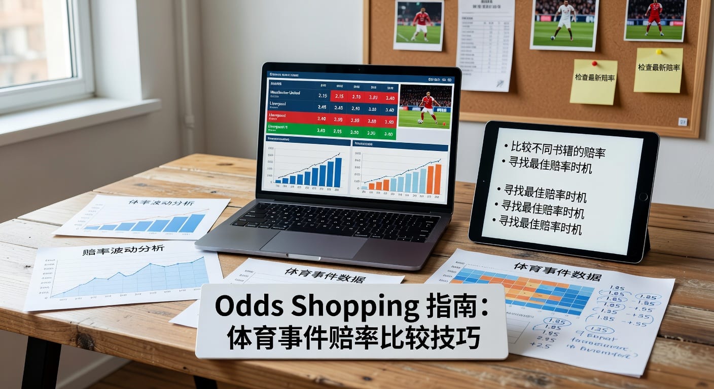 Odds Shopping 赔率购物：体育投注最佳赔率技巧