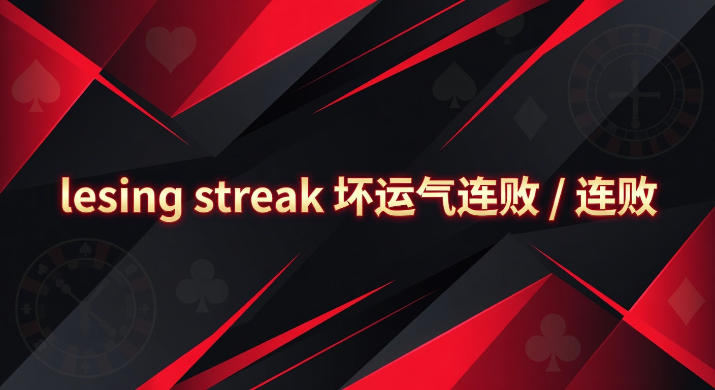 连败终结指南：坏运气连败的体育博彩应对策略