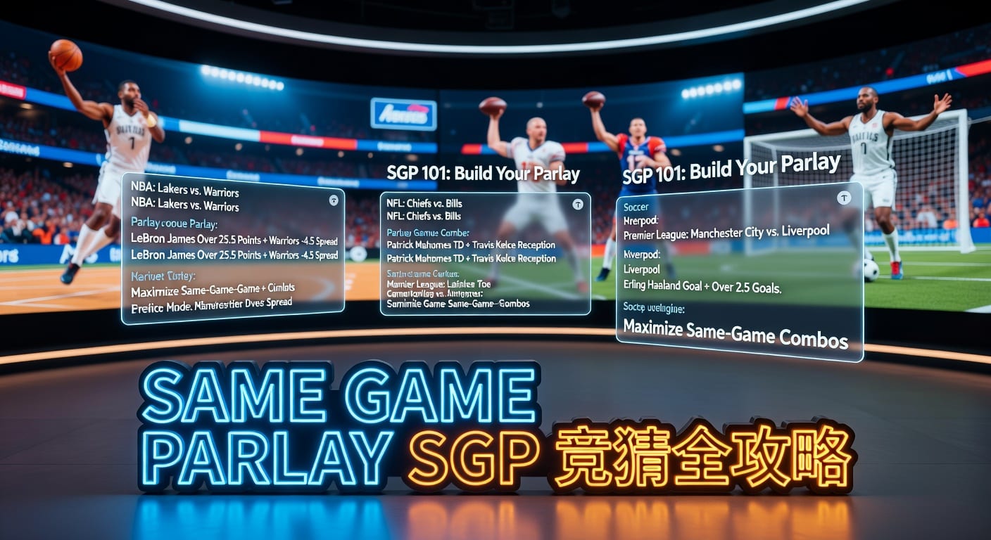 same game parlay SGP 乐鱼体育官网 2026投注指南