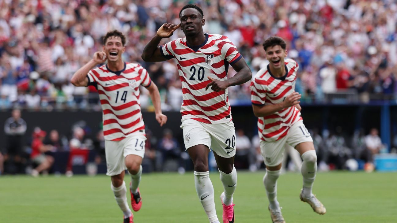 USMNT3:2击败塞内加尔，Pulisic终结21场进球荒为世界杯热身冲刺